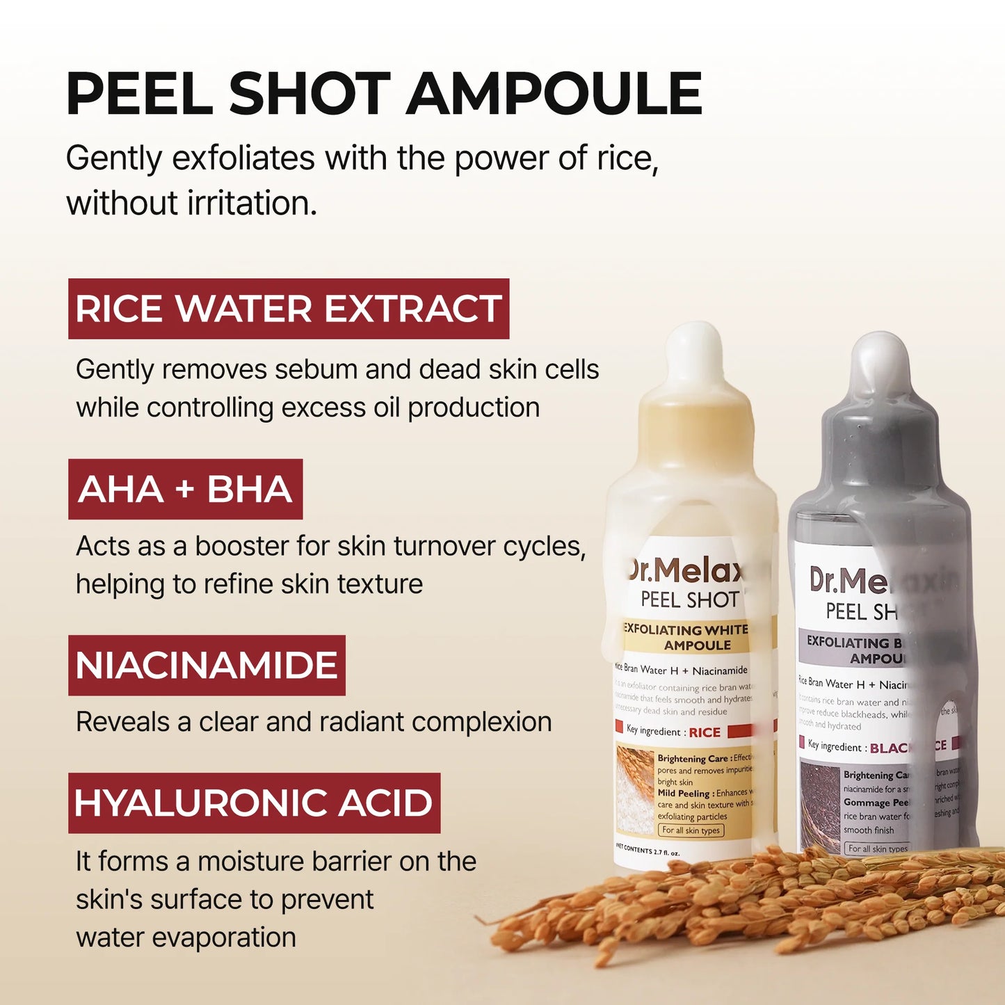Struggling with Blackheads, Dead Skin & Dullness? | Our Gentle Exfoliating Peel Removes Impurities, Smooths Rough Texture & Restores a Radiant, Healthy Glow Instantly