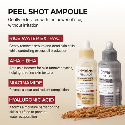 Struggling with Blackheads, Dead Skin & Dullness? | Our Gentle Exfoliating Peel Removes Impurities, Smooths Rough Texture & Restores a Radiant, Healthy Glow Instantly